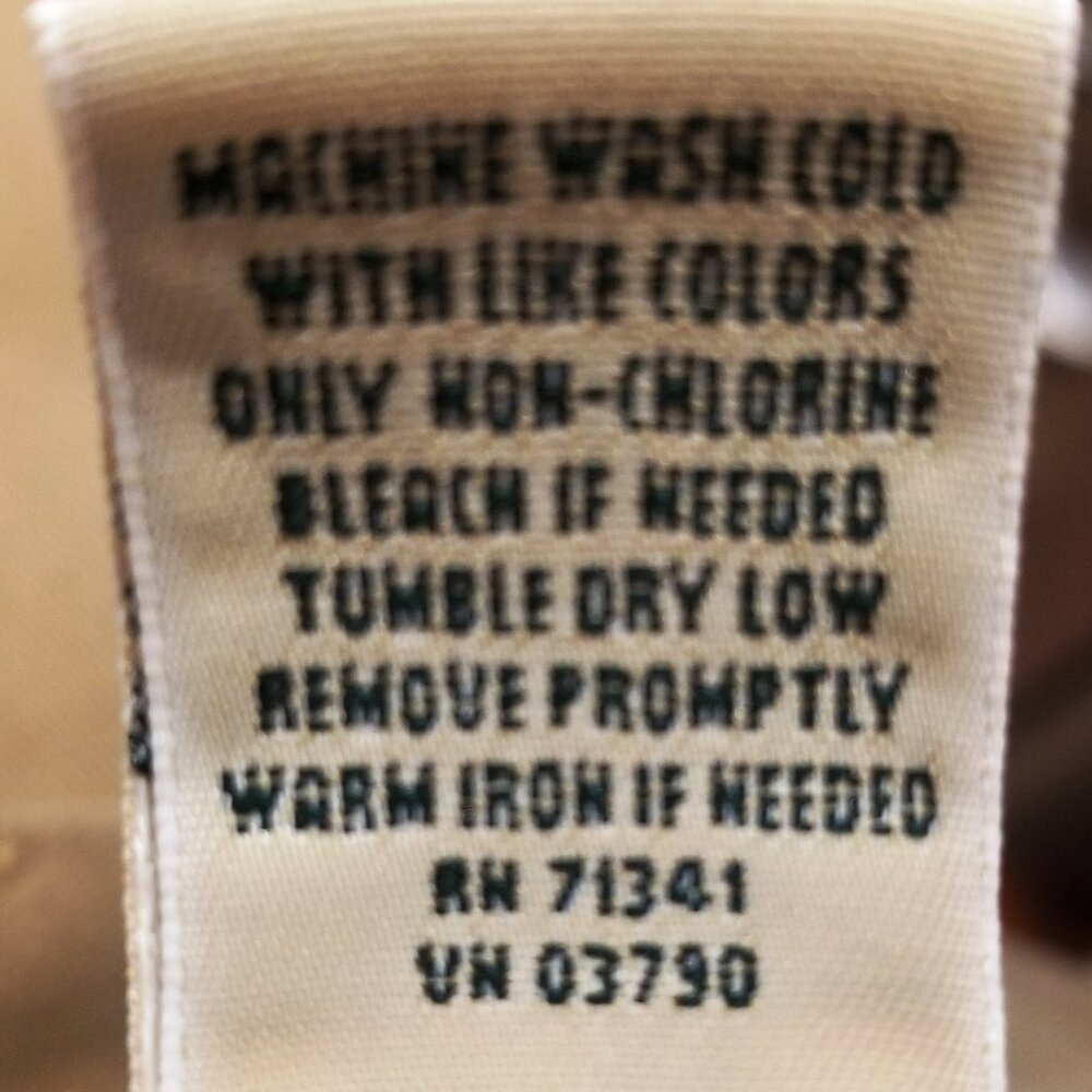 Ladies' L.L. Bean Cropped Khaki Chinos, Size 12 R, EUC - Picture 6 of 10